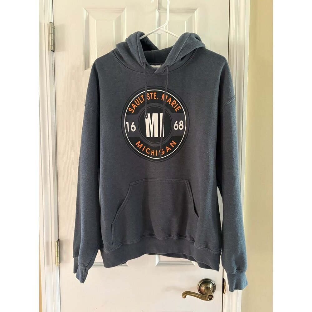 Gildan Heavy Weight Sault Ste Marie Sweater Hoodie